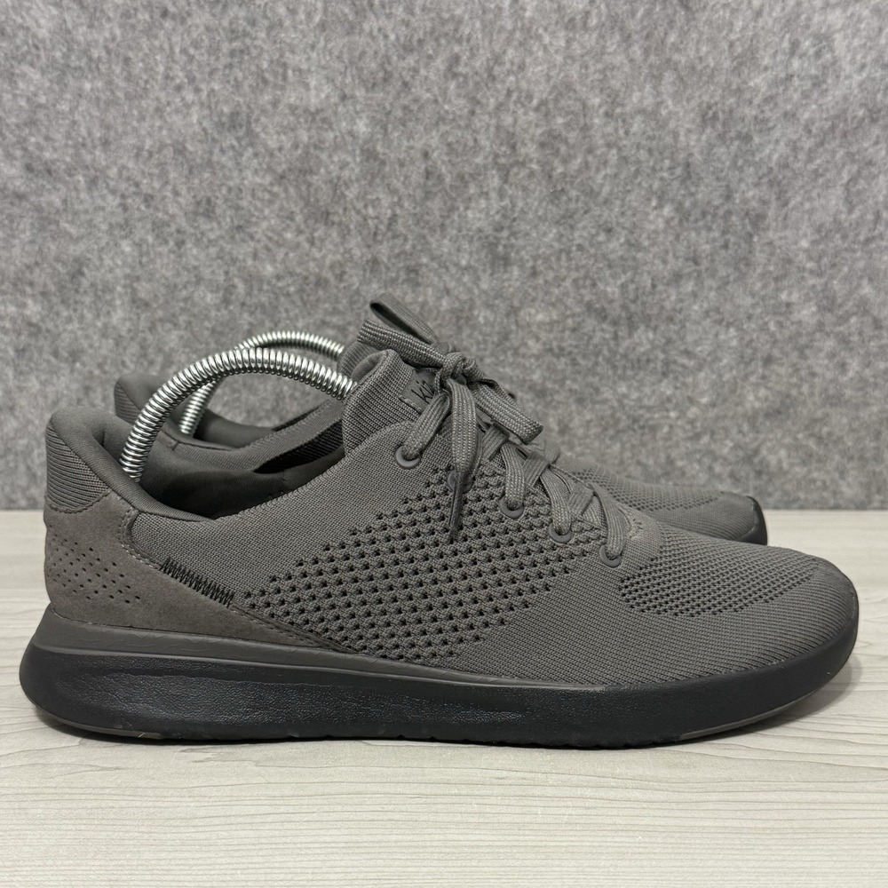 Kizik Lima Hands-Free Sneakers Men's Sz 10 / Womens Sz 11.5 Gray Slip-On Comfort